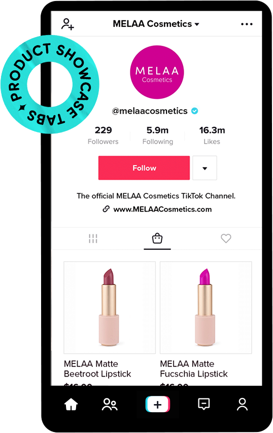 Product showcase